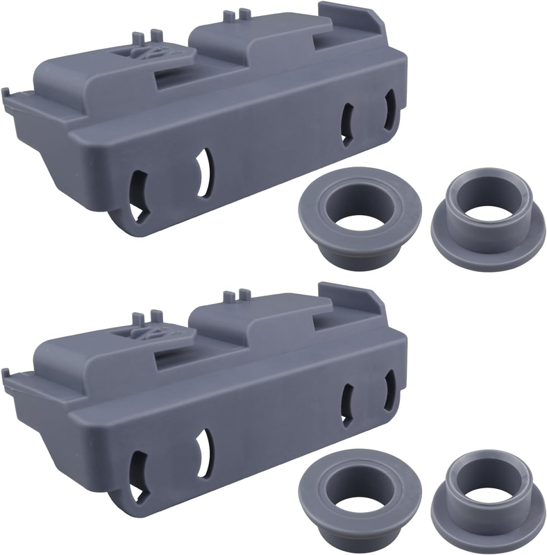 2 Pack WD28X27241 Dishwasher Lower Rack Wheels for GE WD12X10439 WD12X10438