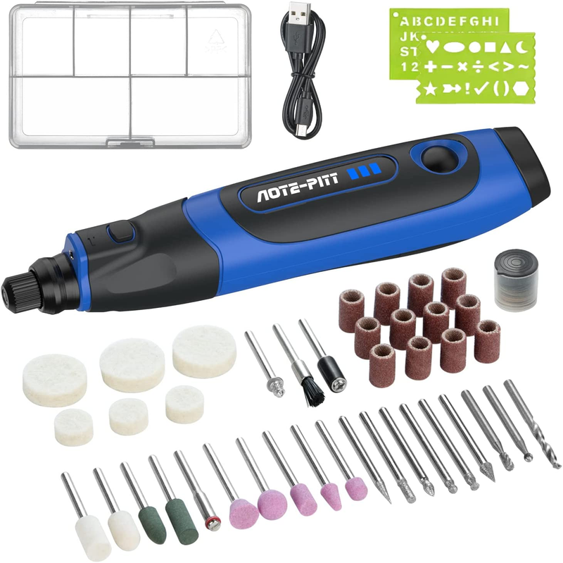 Mini Cordless Rotary Tool Kit, 4V Small Lightweight Electric Power Wireless Powe