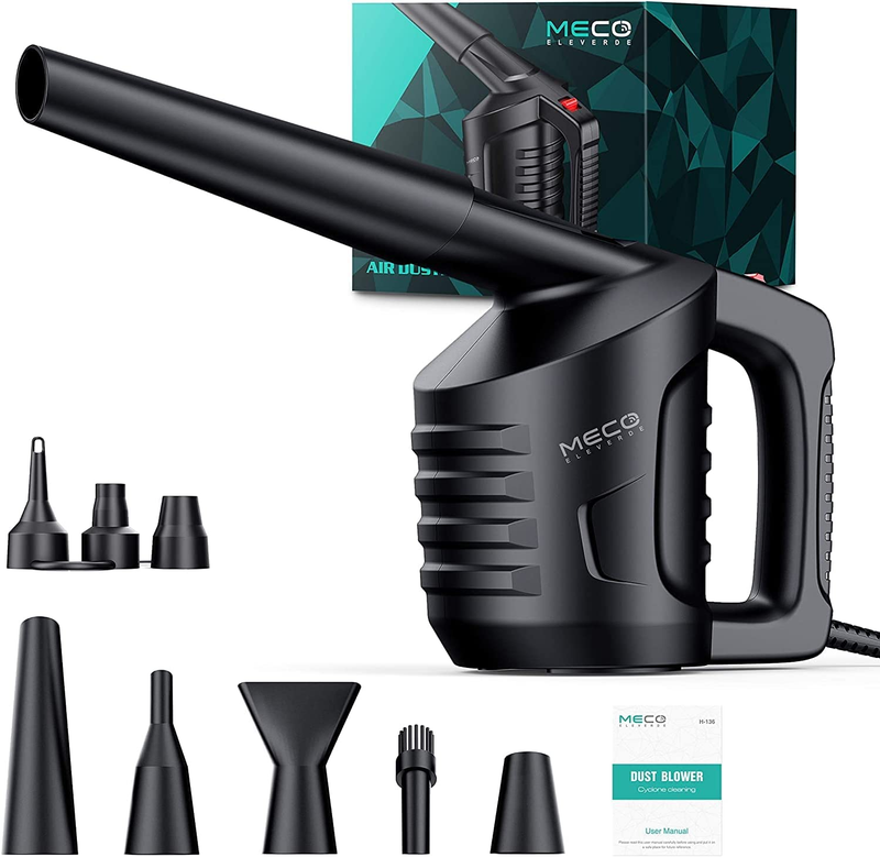 Compressed Air, High Pressure Air Duster Blower Computer Cleaner Keyboard