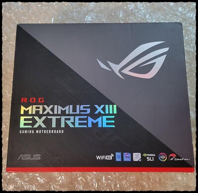 New ASUS ROG MAXIMUS XIII EXTREME LGA 1200 Intel Z590 E-ATX Motherboard M4M...FP