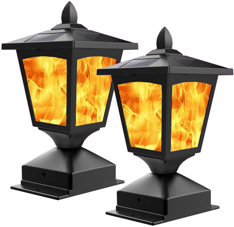 Outdoor Garden 4x4 Post Cap Light, Waterproo