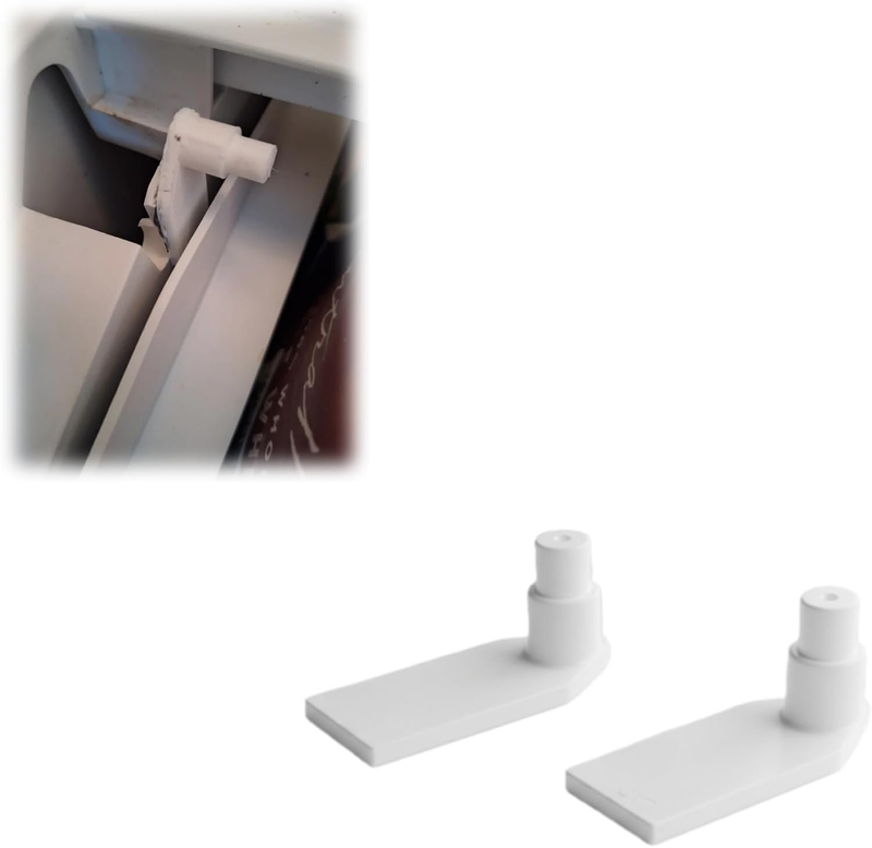 Pantry Door Hinge for W10874836 WP12656023 for Whirlpool Refrigerator Fridge