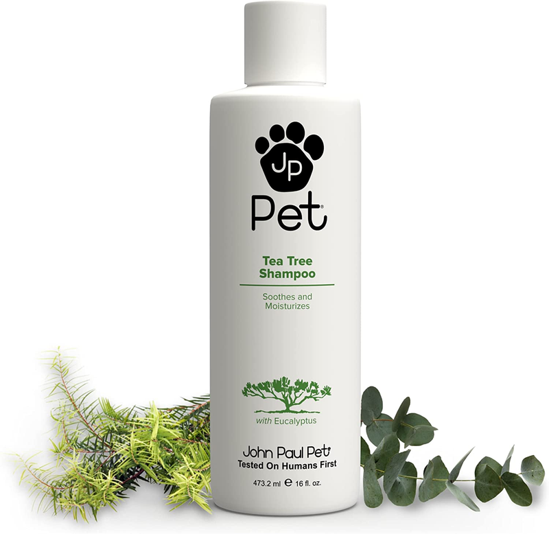 John Paul Pet Australian Tea Tree and Eucalyptus Oil Shampoo for Dogs and Cats,