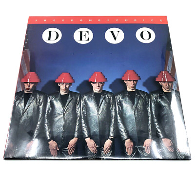SEALED First Press '80 DEVO: Freedom Of Choice WHIP IT Vinyl LP BSK 3435 Vintage