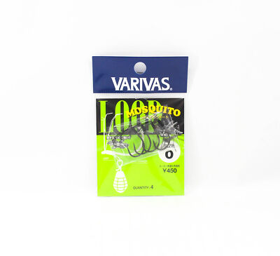 Varivas Mosquito Loop Wacky Hook Size 0 (8283)