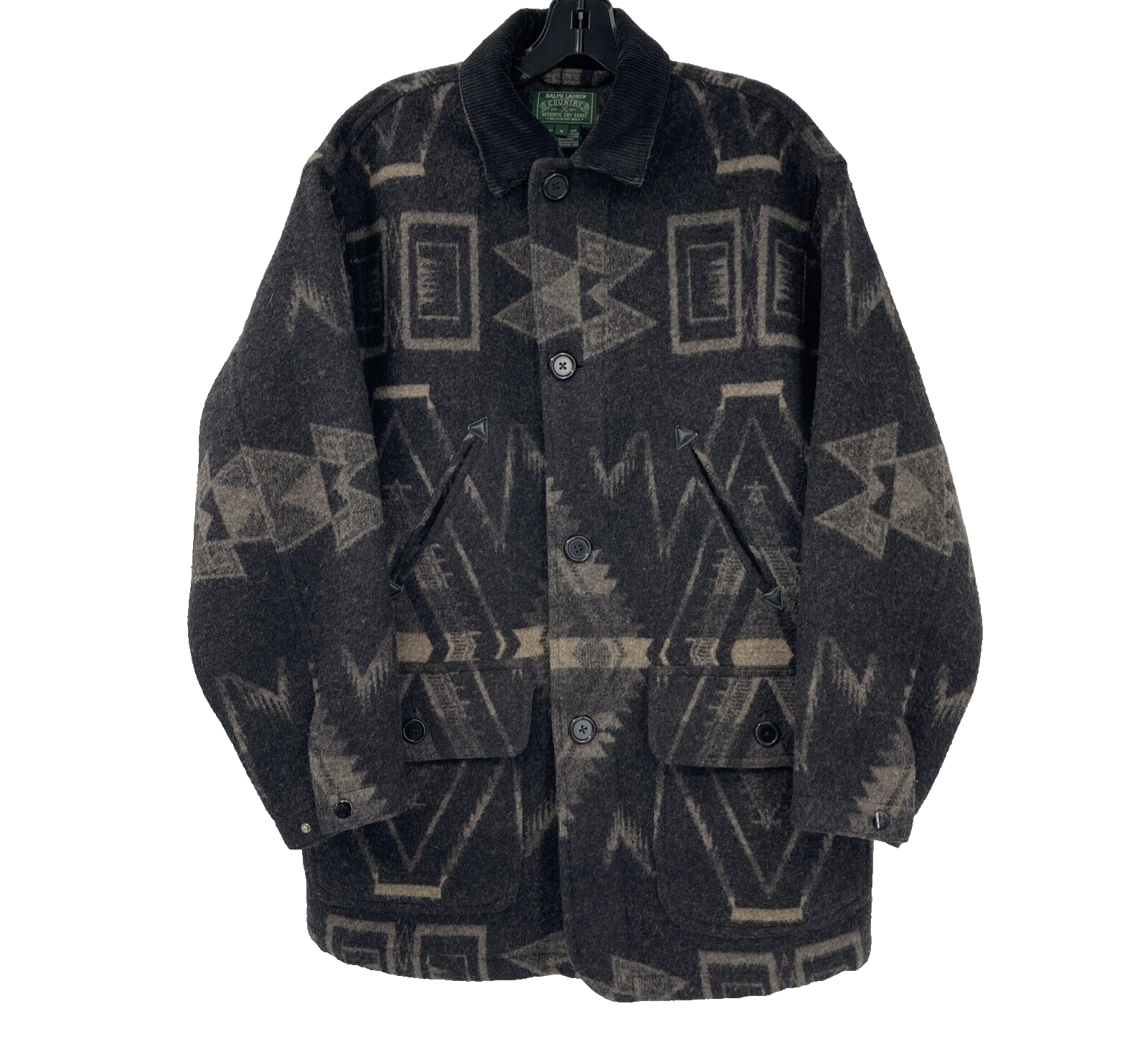 ジャケット・アウター RALPH LAUREN POLO COUNTRY WOOL JACKET Polo Country Ralph Lauren Vintage Utility Jacket Reversible