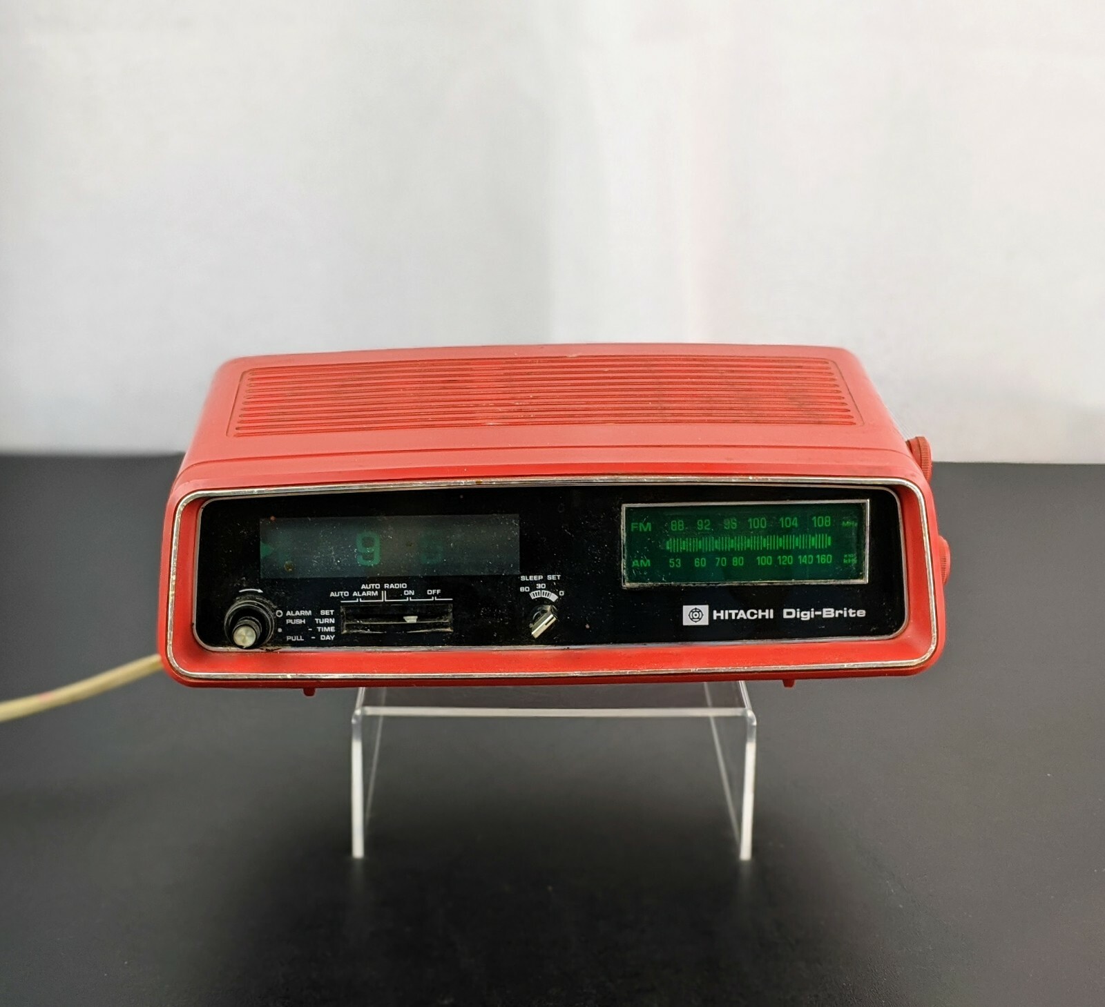 HITACHI Digi-Brite デジタルラジオ Vintage Hitachi Digi Brite Clock Radio | eBay