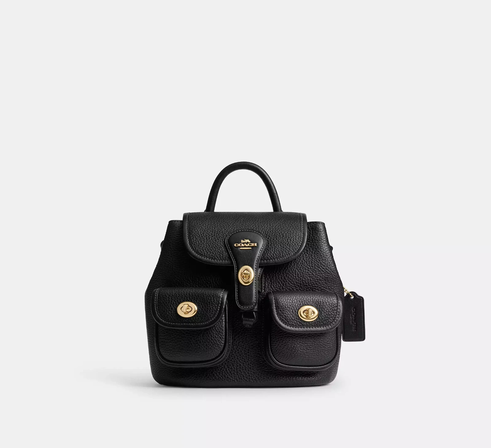 COACH Hadley Backpack Black CBH09 Outlet NEW | eBay