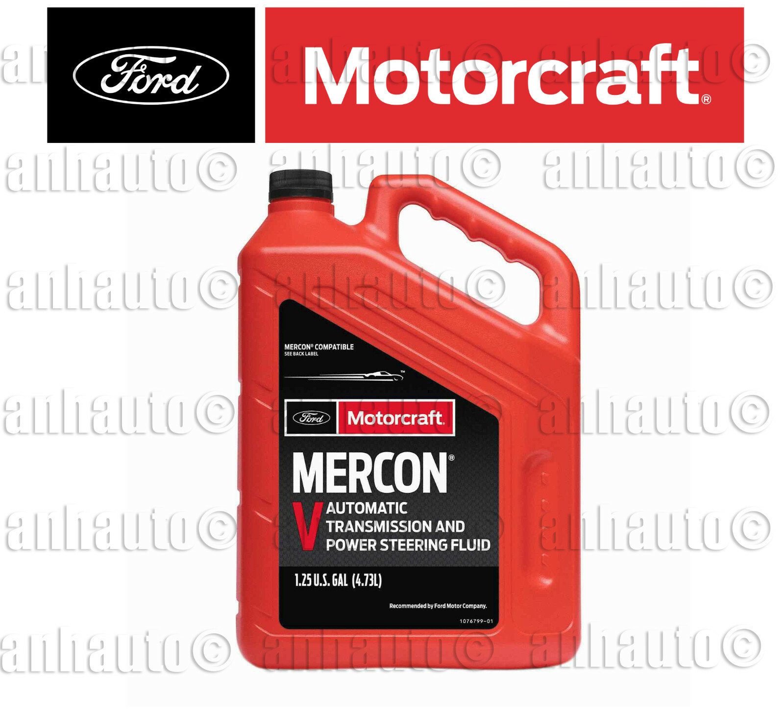 1.25 Gallon (5quart's) Motorcraft Mercon V Atf Automatic Transmission