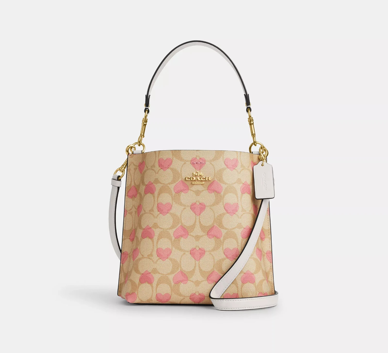 COACH ハンドバッグ FCA582 FCA177 SIGNATURE MOLLIE BUCKET BAG Coach Outlet MOLLIE BUCKET BAG 22 CA582 CA177 PETUNIA | eBay