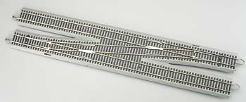 44137 EZ Command DCC 6 Single Crossover LH Turnout HO