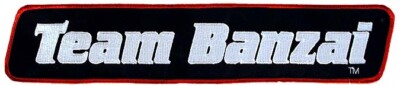 TEAM BANZAI 12'' Embroidered Buckaroo Banzai Deluxe JACKET Patch- USA Mailed