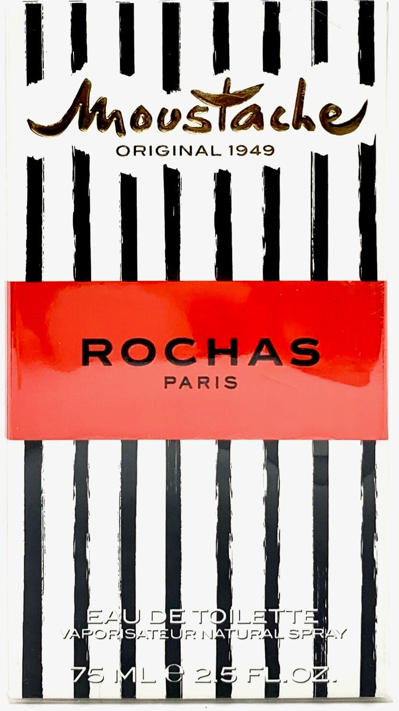 ROCHAS MOUSTACHE EAU DE TOILETTE SPRAY FOR MEN 2.5 Oz / 75