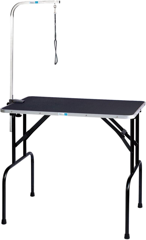 Heavy Duty Grooming Table With Arm &ndash; Easy To Clean Gro