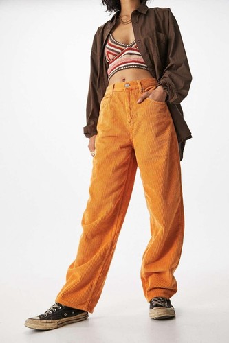 BDG Urban Outfitters Corduroy Mustard Yellow Pants Baggy