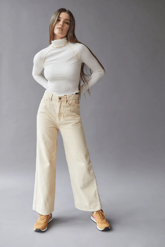【BAON】23FW★ [BAONHAUS] Bijo Corduroy Washed Wide Pants $_12.PNG?set_id=880000500F