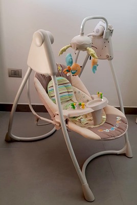 Dondolo Elettrico Per Bambini BlundiQue - Con App, Telecomando E Sicurezza 5 Punti - Foto 9