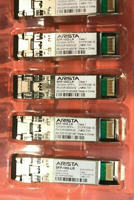 ONE 10GB Arista SFP-10G-LR XVR-00003-02 1310nm 10km SMF 10GBE SFP transceiver