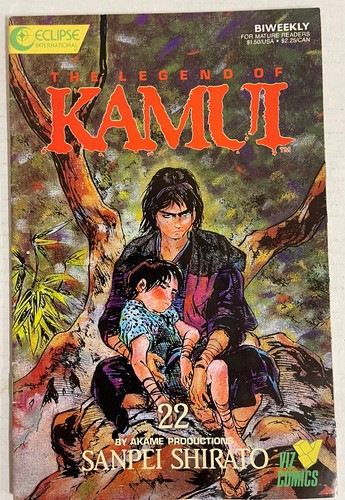 The Legend Of Kamui #22 (1987) Viz Comics Manga Ninja | eBay