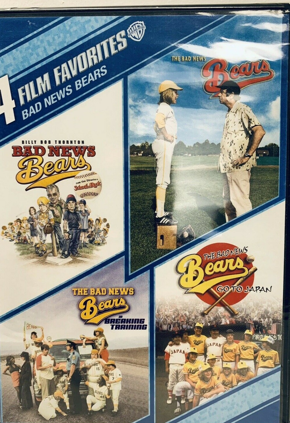 その他 Don't Be Afraid to Pogo [DVD] 4 Film Favorites Comedy DVD The Bad News Bears Breaking