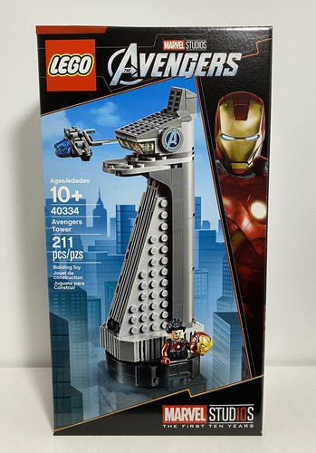 MARVELシリーズ★ Lego Marvel Avengers Tower (40334) - Retired And Rare