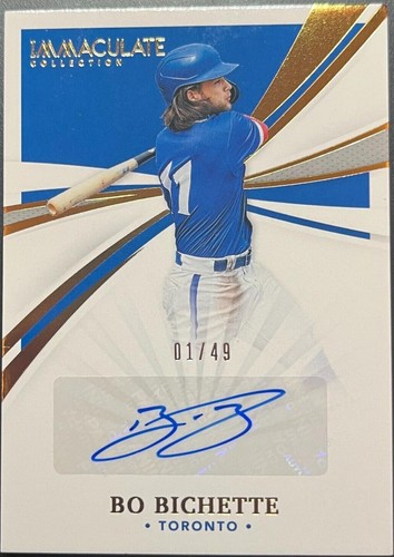 2021 Panini Immaculate Collection - Bo Bichette #IS-51