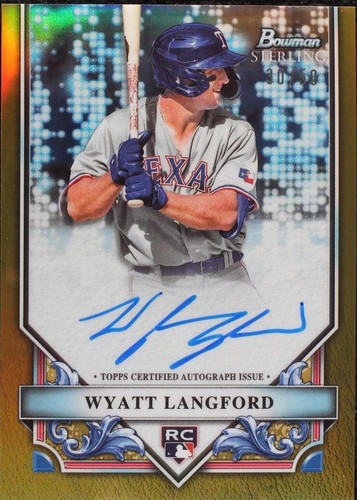 2024 Bowman Sterling - Wyatt Langford #RA-WL