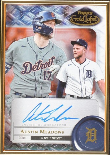 2022 Topps Gold Label - Austin Meadows #FA-AME
