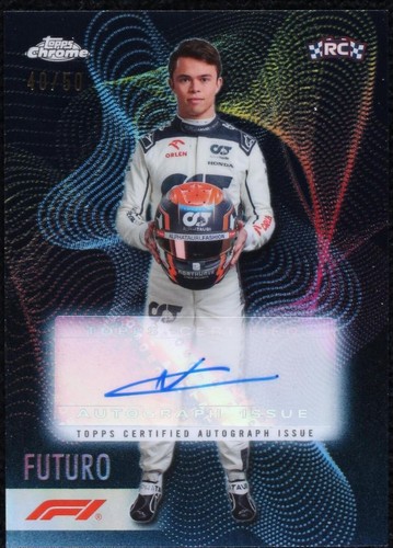 2023 Topps Chrome Formula 1 - Nyck De Vries #FT-NDV