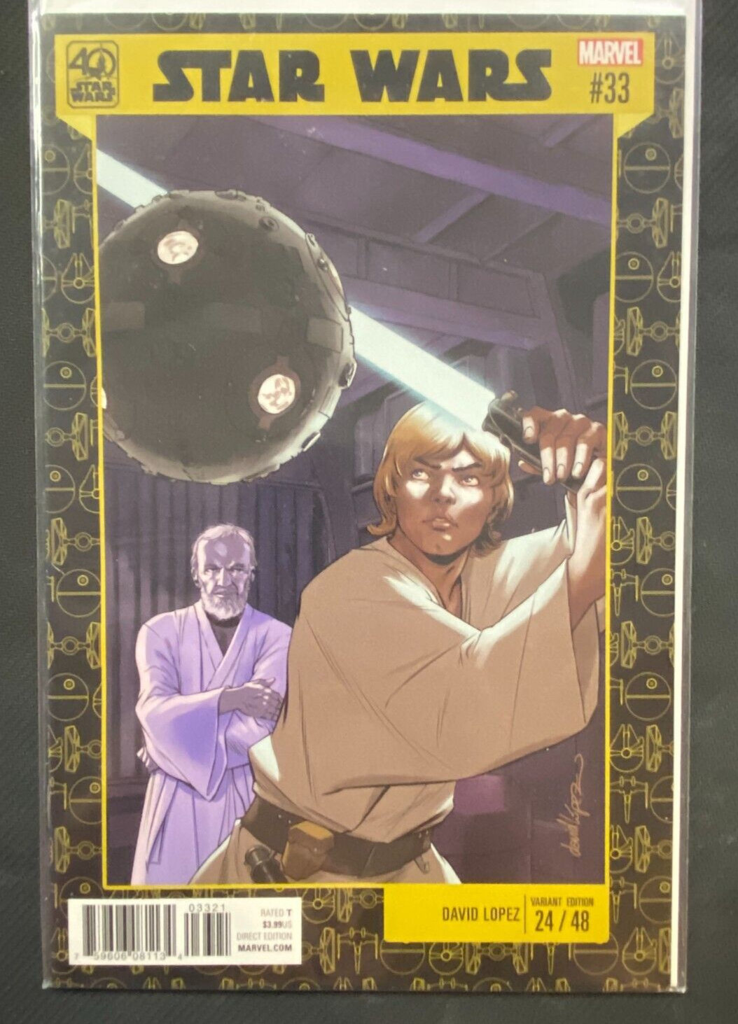 Star Wars #33 40th Anniversary Variant 24/48 Marvel 2017 VF