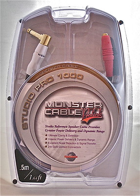 ケーブル・シールド Monster Studio Pro 1000 Speaker Cable 4m ケーブル・シールド Monster Studio Pro 1000 Speaker Cable 4m