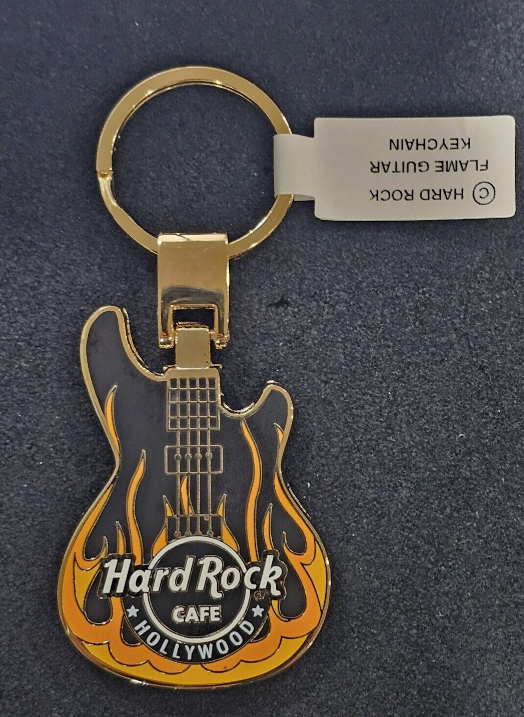 Hard Rock Cafe ギター型キーホルダー 3個セット - メルカリ