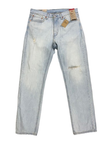

НОВИНКА Голубые рваные мужские джинсы Levis Strauss 541 Athletic Taper Eco Ease, Синий, Levi's 541