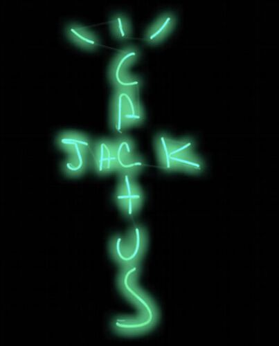 From Travis Scott | Cactus Jack Neon Room Sign From Travis Scott | Cactus Jack Neon Room Sign