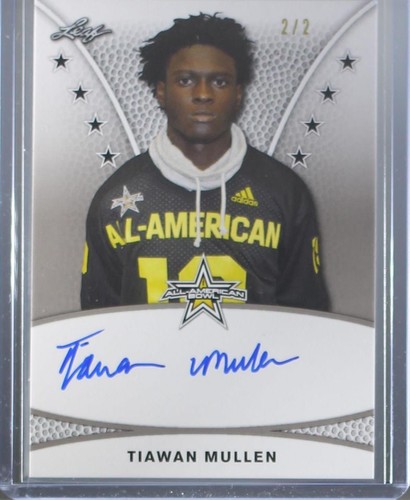 2019 Leaf Metal U.S. Army All-American Bowl Tiawan Mullen #TA-TM1