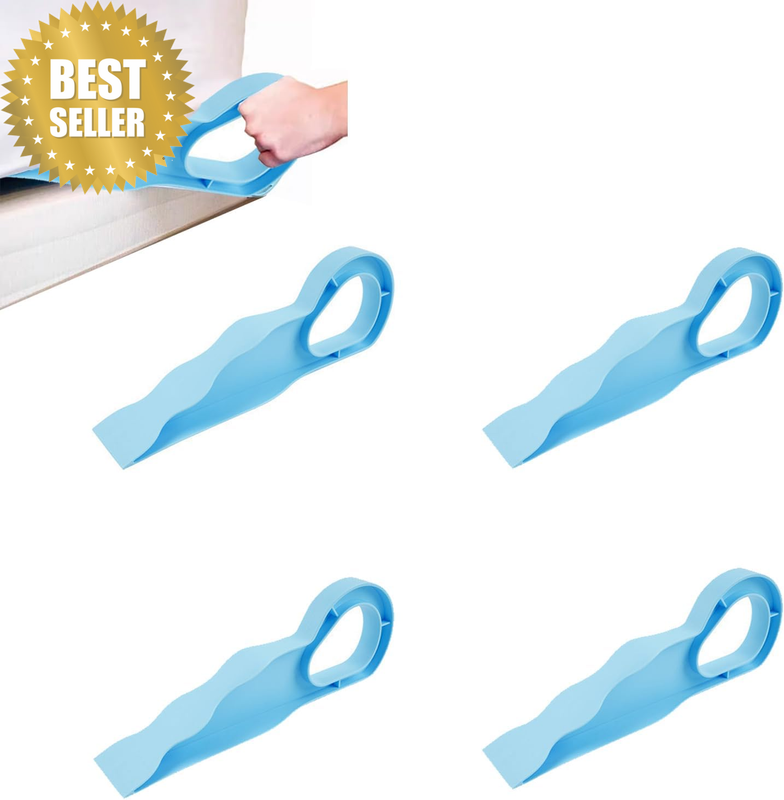 4Pcs Mattress Lifter for Making Bed, Heavy Duty Mattress Elevator Helper