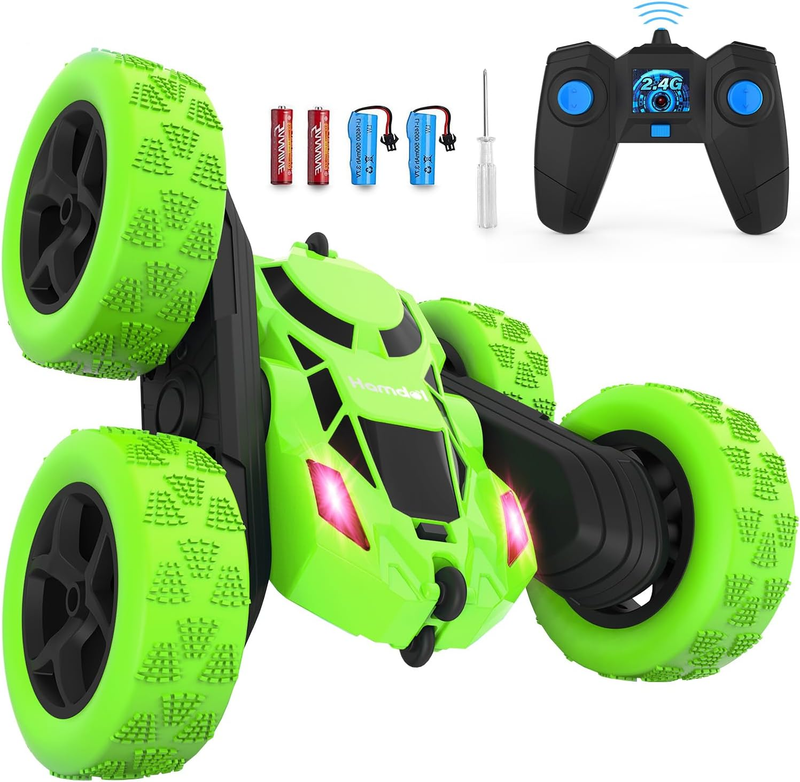 Double Sided 360°rotating 4wd Rc Cars With Headlights.