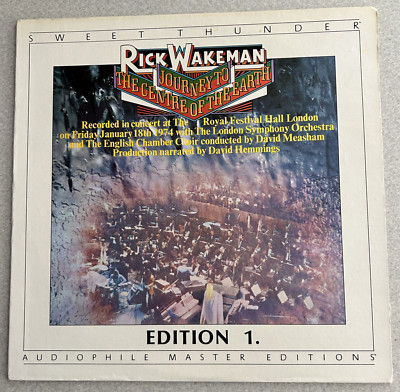 Rick Wakeman Journey To The Center Of The Earth LP Audiophile MasterEdition Prog