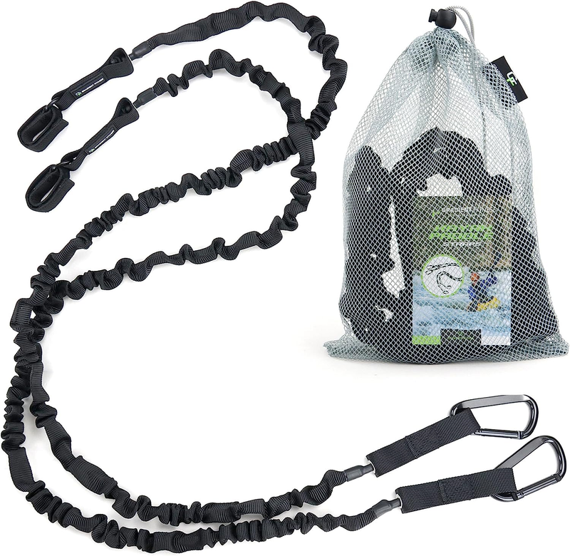 Paddle Leash, 5-8 Feet Stretchable Paddle Strap Wi
