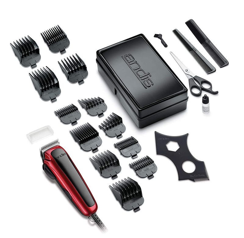 Clipper Trimmer Combo Andis 20-piece Hair Kit New