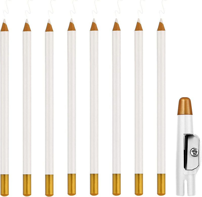8 Pieces With Built-in Sharpener Edge Hairline Razor Trace Pencils