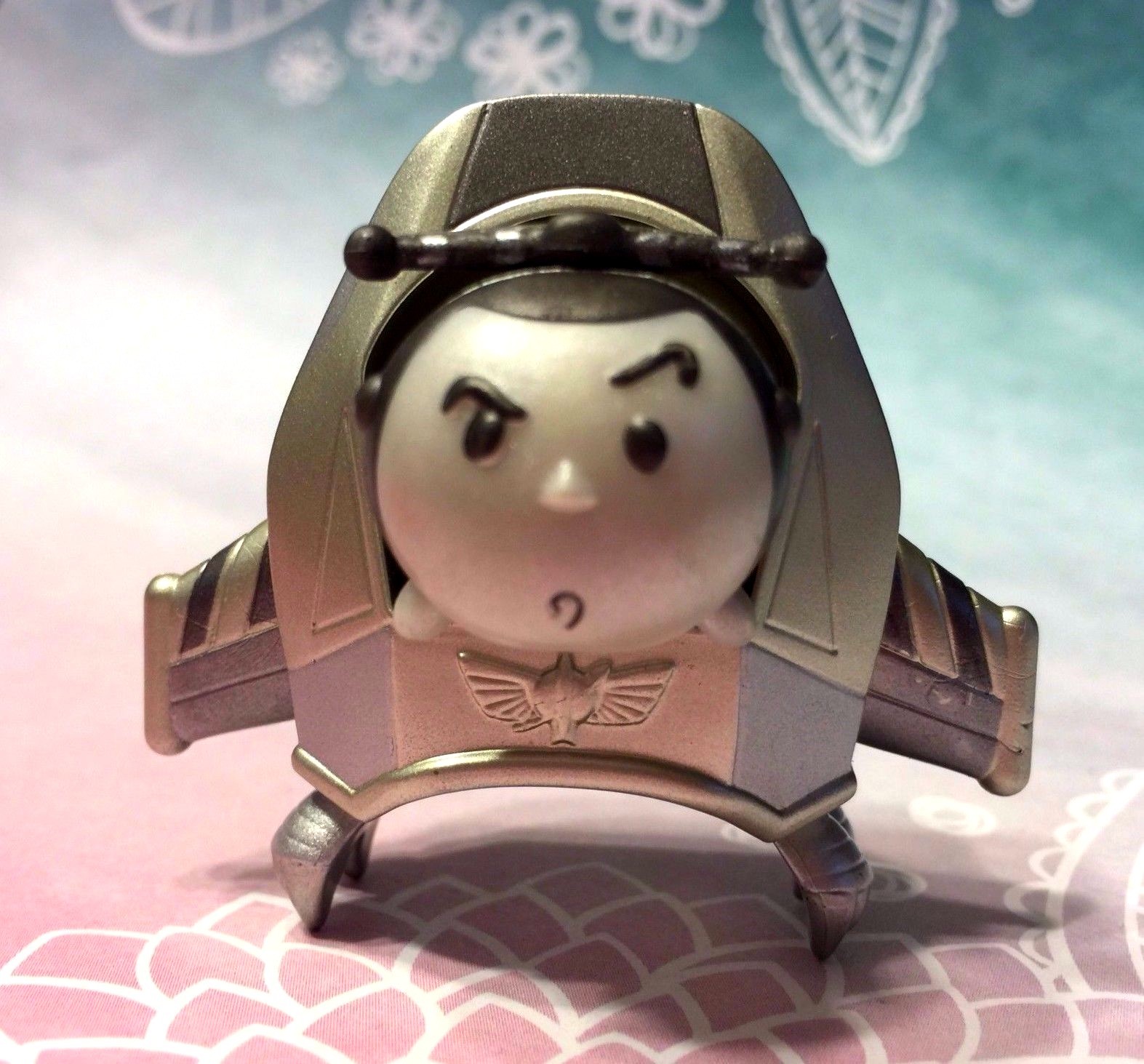 Disney Tsum Tsum Stack Vinyl Silver Buzz with Spaceship