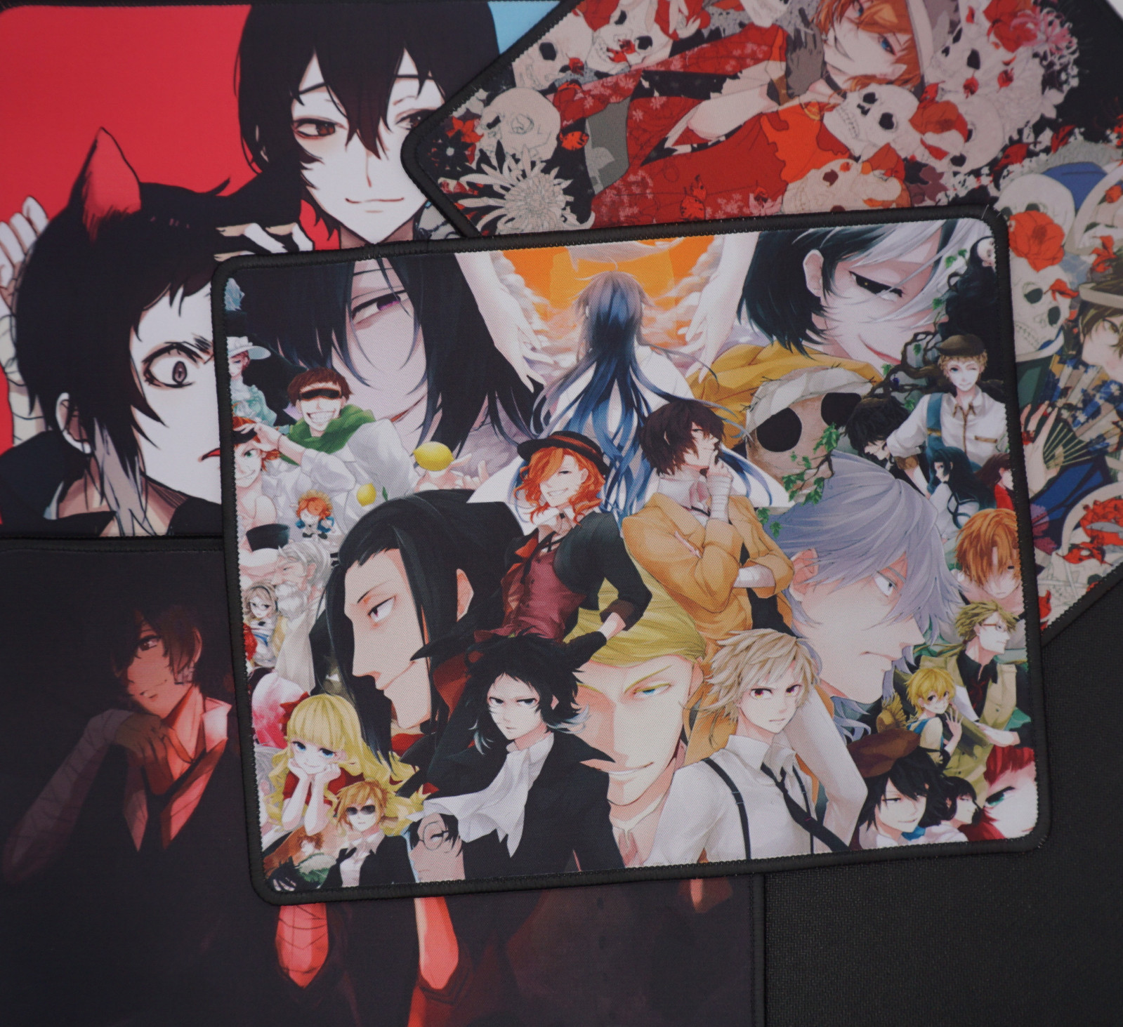30pcs//set Anime Bungou Stray Dogs postcard+120pcs//set min paster