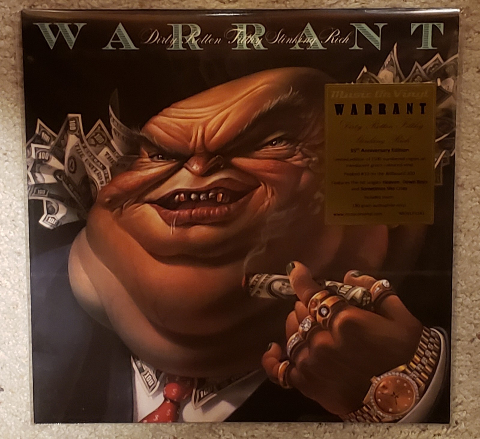 WARRANT - Dirty Rotten Filthy Stinking Rich - Music On Vinyl