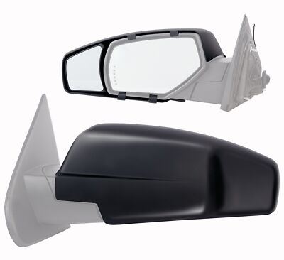 K Source 2014+ Silverado/GMC Sierra Clip-On Towing Extension Mirror Set 80910