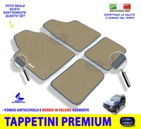 FIAT PANDA 4x4 MOQUETTE TAPPETO INTERNO SAGOMATO 1986--/>/>2003