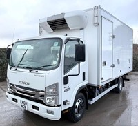 2019 ISUZU FORWARD N75.190 FRIDGE FREEZER SIDE LOAD DOOR BARN DOORS 3SEAT EURO-6