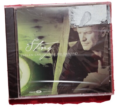 NEW SEALED, CD SINGLE, STING: Stolen Car Take Me Dancing  2004  A&M ENHANCED CD