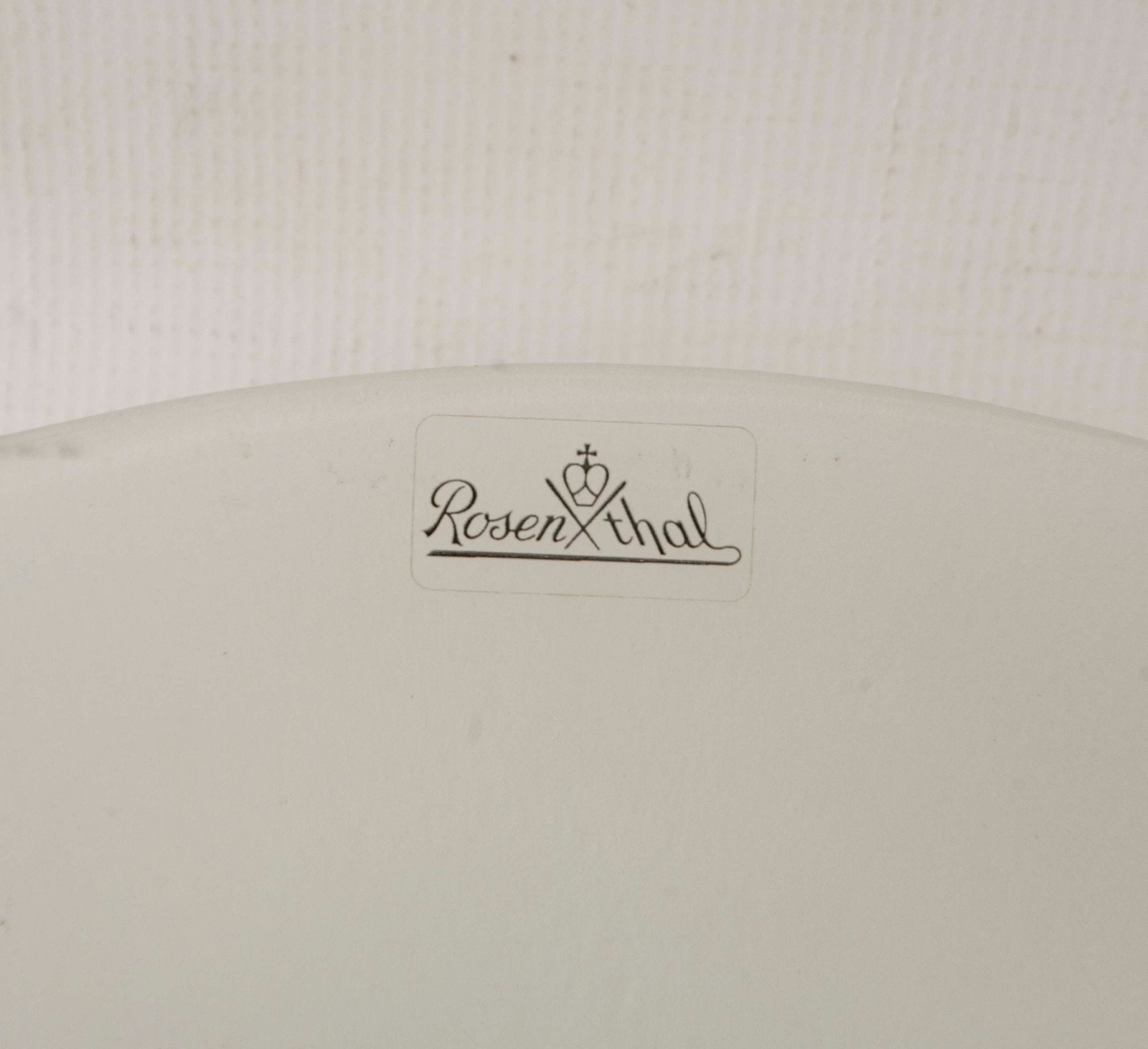 Rosenthal Germany Crystal Bowl Centerpiece Art Glass Bowl