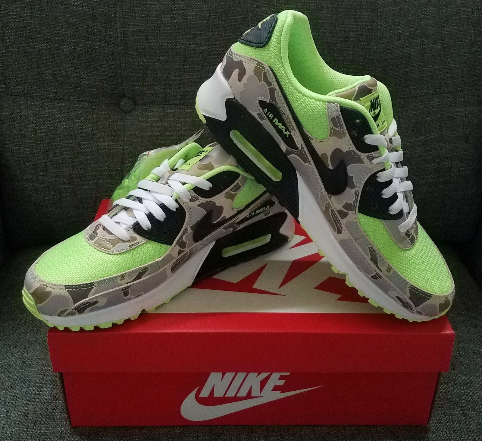 air max 90 green camo